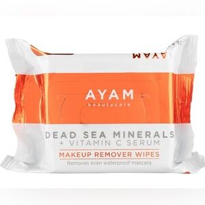 Dead Sea Minerals + Vitamin C Serum Makeup Remover Wipes.. NIB.. never used..